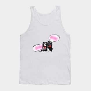 New Cat Love T Shirt Tank Top